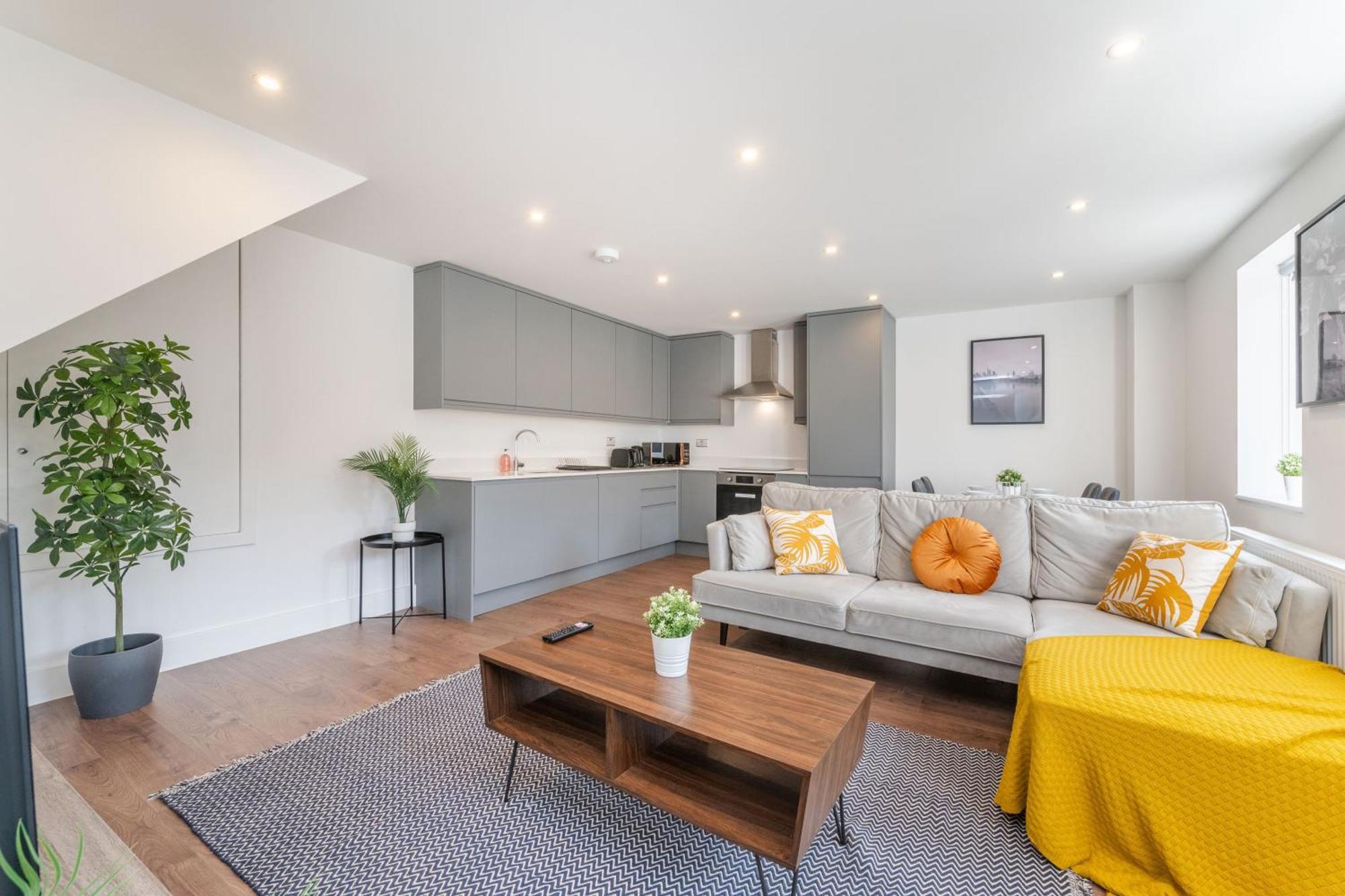 Modern London Home - 2 Bedrooms 2 Bath - Battersea, Vauxhall & Nine Elms Station Buitenkant foto