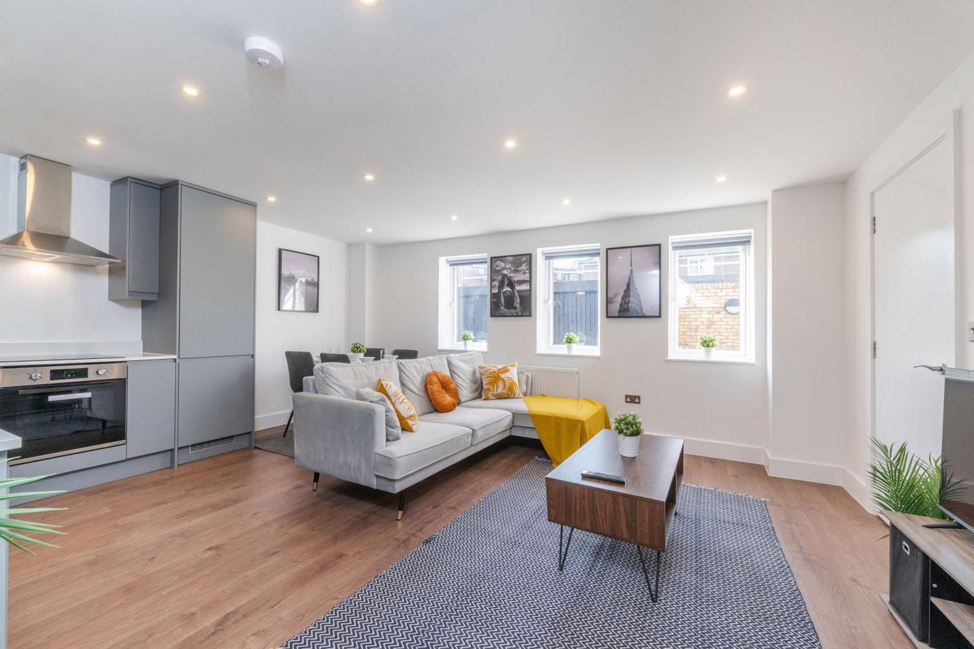 Modern London Home - 2 Bedrooms 2 Bath - Battersea, Vauxhall & Nine Elms Station Buitenkant foto